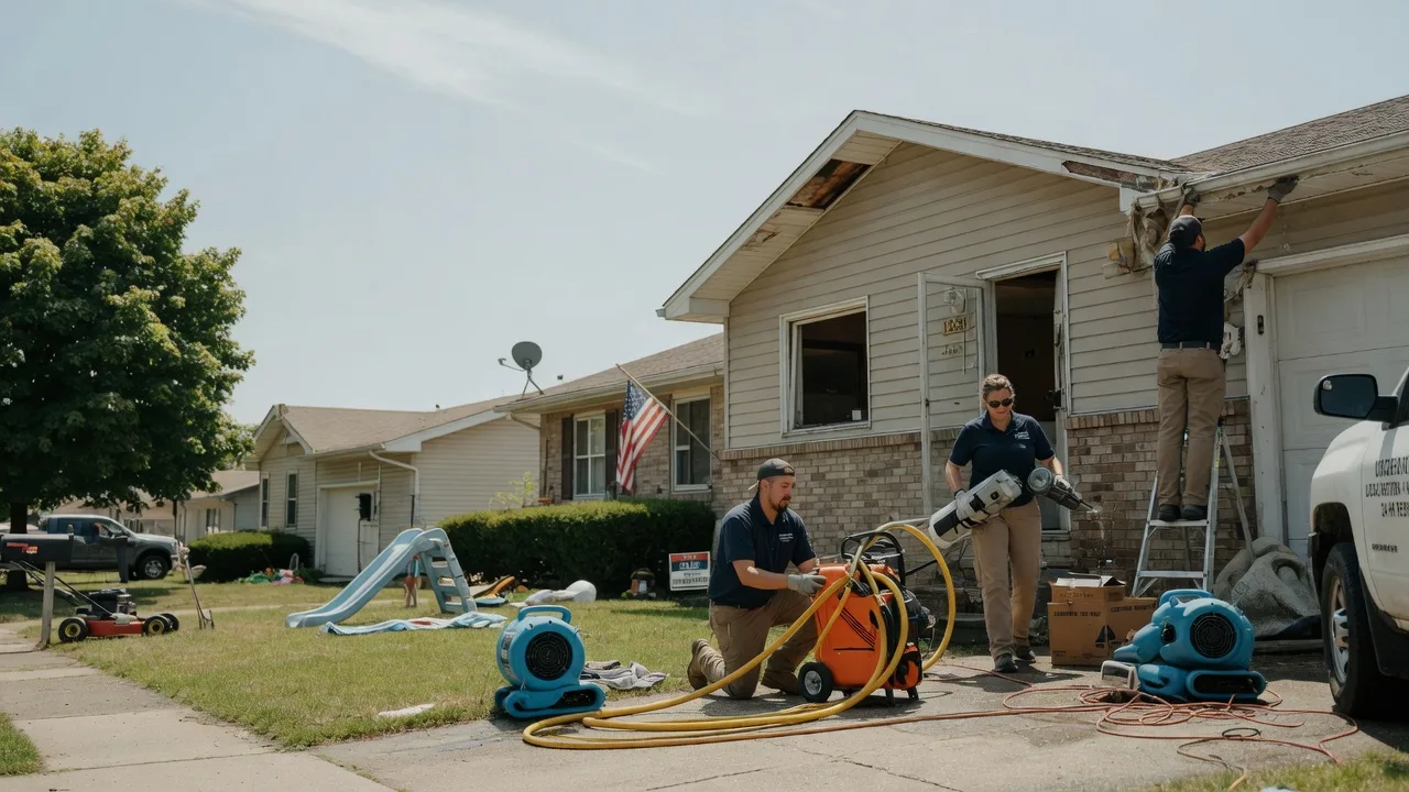 Water Damage Restoration in Midland, PA near me